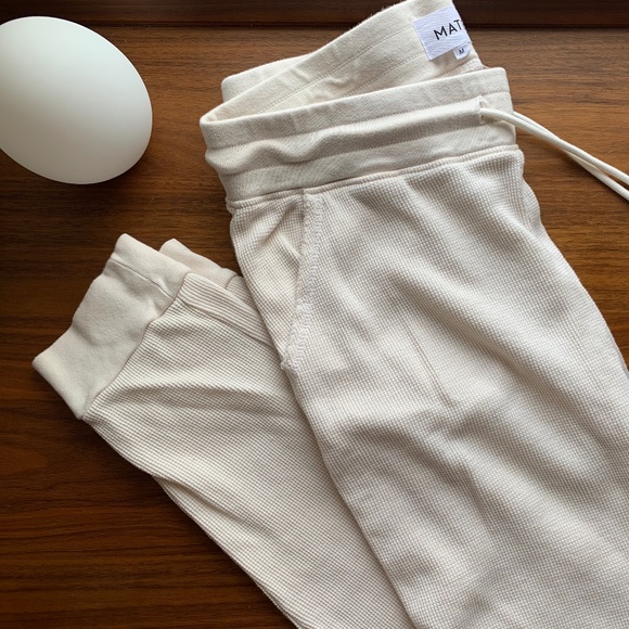 MATE the Label thermal joggers in bone - Picture 3 of 6